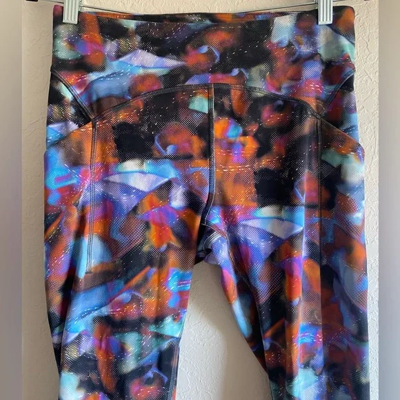 Lululemon Power Thru High-Rise Tight 25" in Hyper Drift Multi ~ Size 8 - Picture 4 of 11